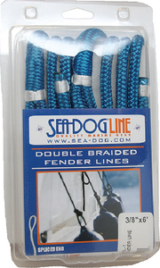 SEA-DOG LINE 302110006RD-1 DBL BRD FND LINE3/8X6'RD PR/PK